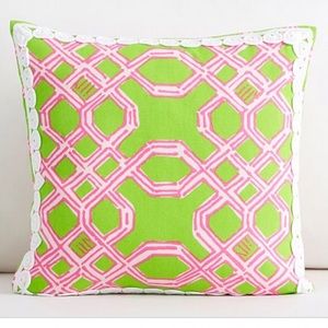 NWT Lilly Pulitzer Kids Well Connected Sham